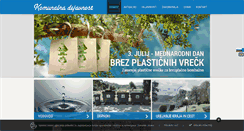 Desktop Screenshot of infrastruktura-bled.si